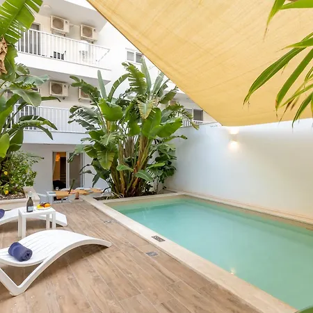 Apartment Modern Beautiful Pool And Sea - Happy