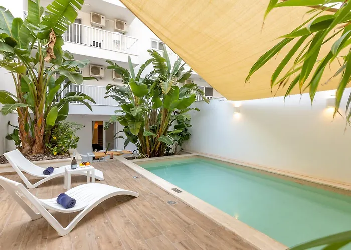 Διαμέρισμα Modern Beautiful Pool And Sea - Happy