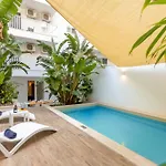 Апартаменты Modern Beautiful Pool And Sea - Happy *